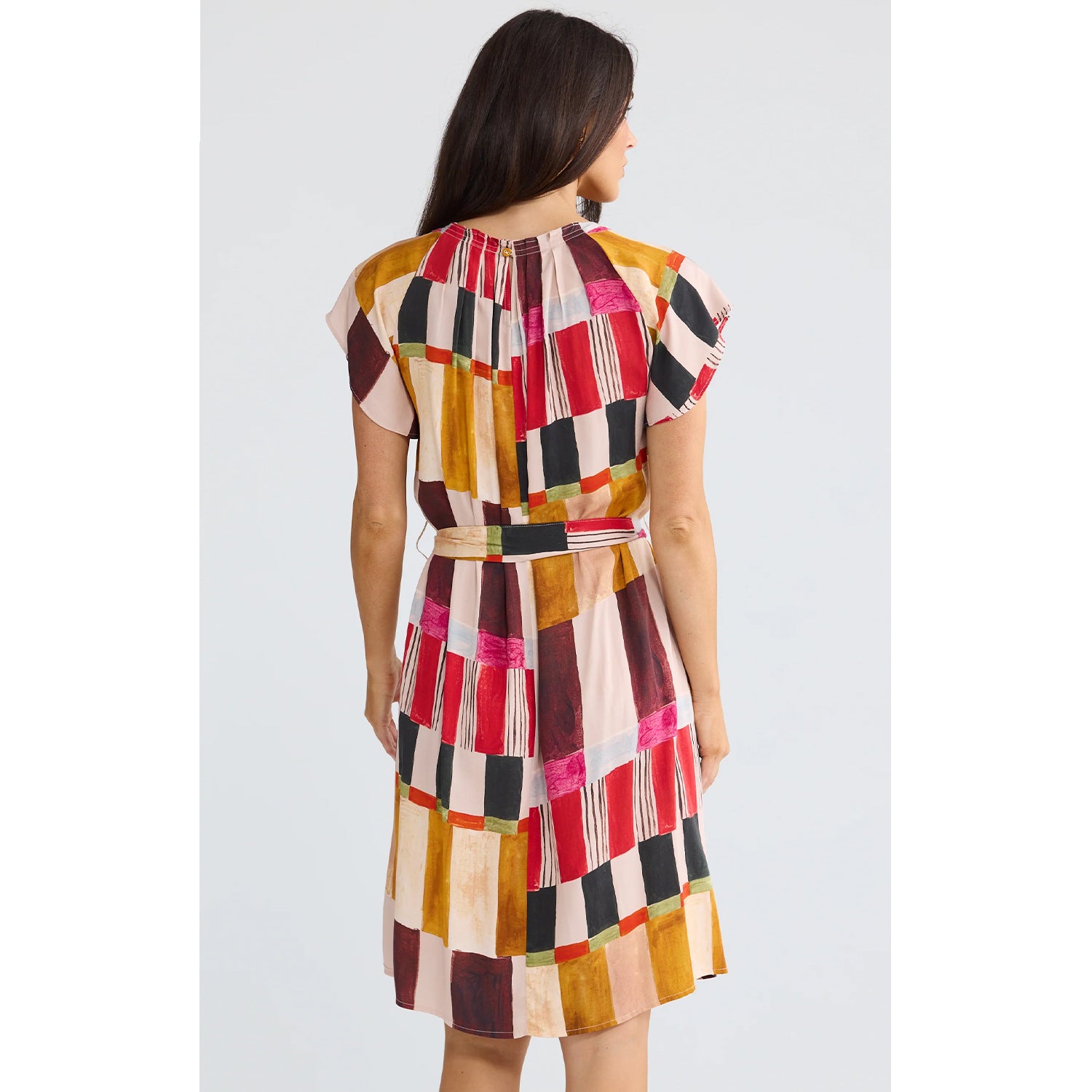 Dress Boulevard Short - Painterly Geo
