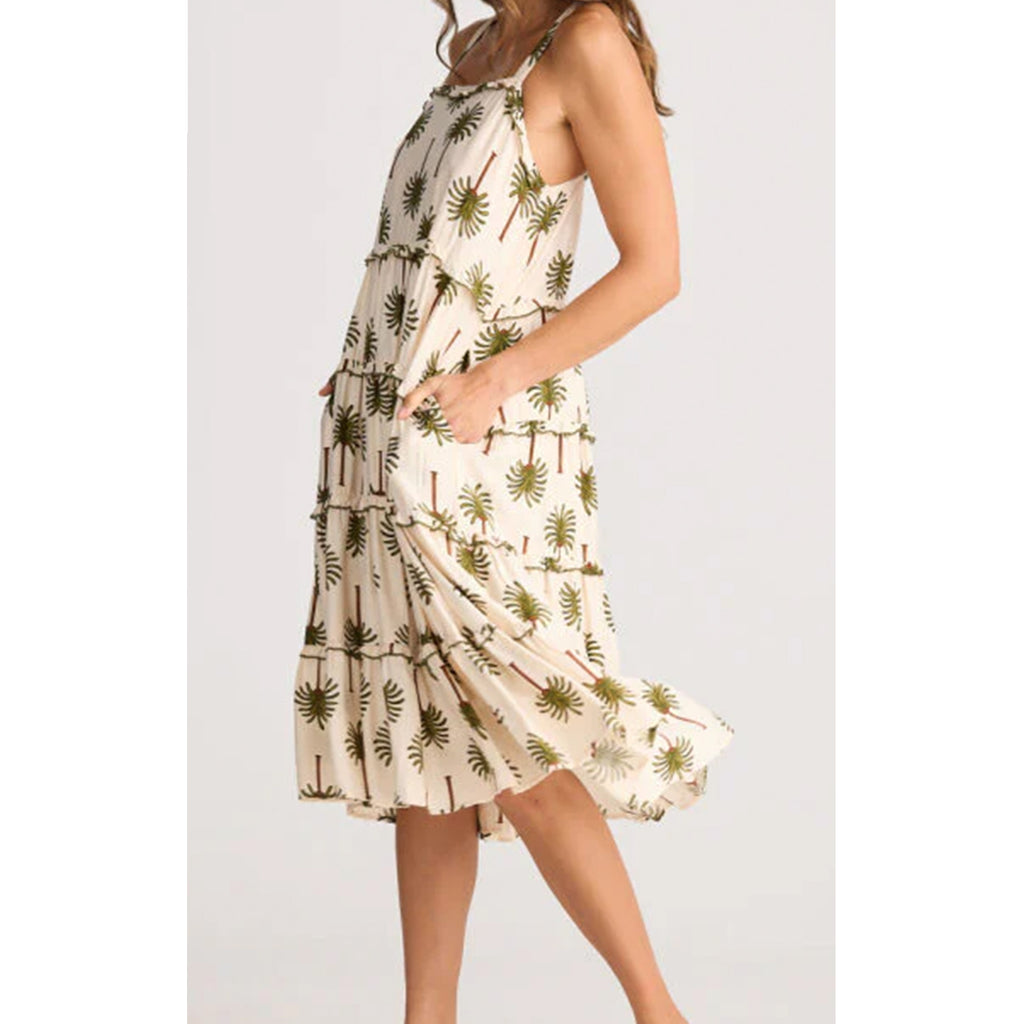 Dress Alita - Ivory Palm
