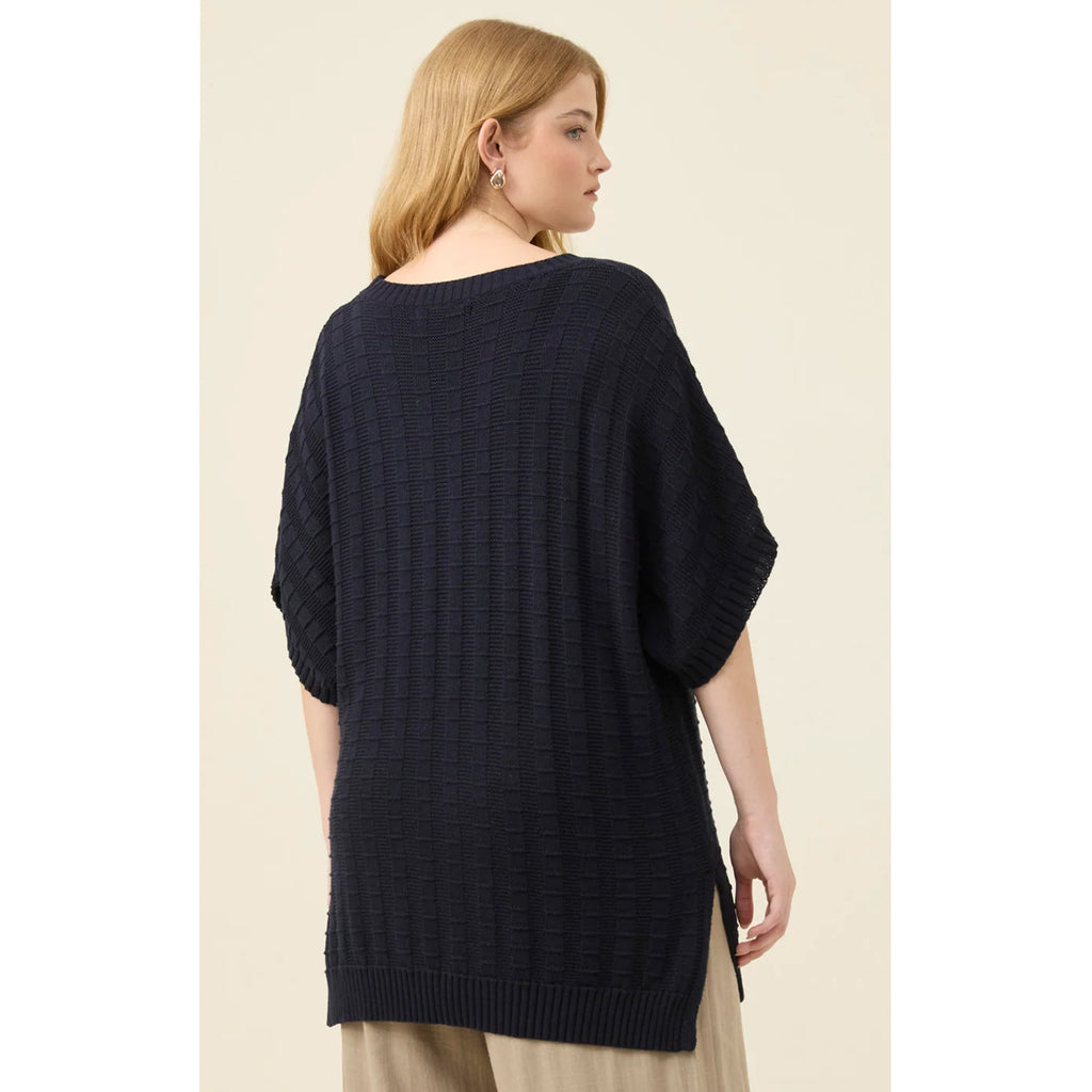 Top Sadie Knit - Navy