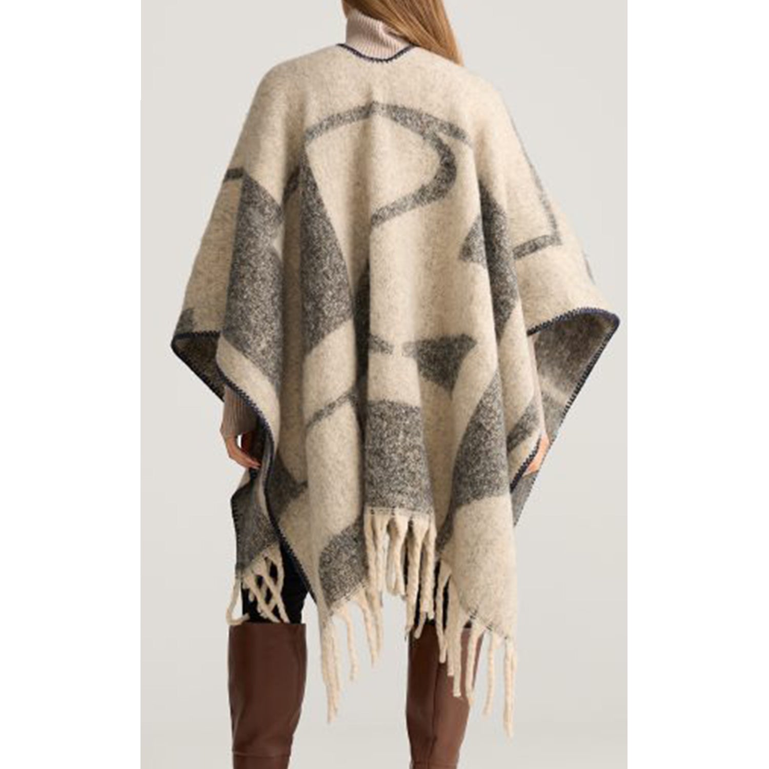 Poncho Frost - Grey