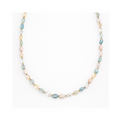Necklace Lola Stone - Pale Blue & Blush