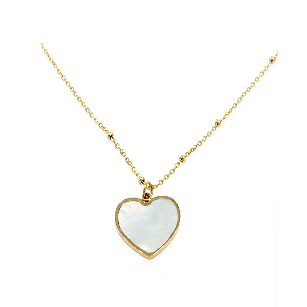 Necklace - Shell Heart