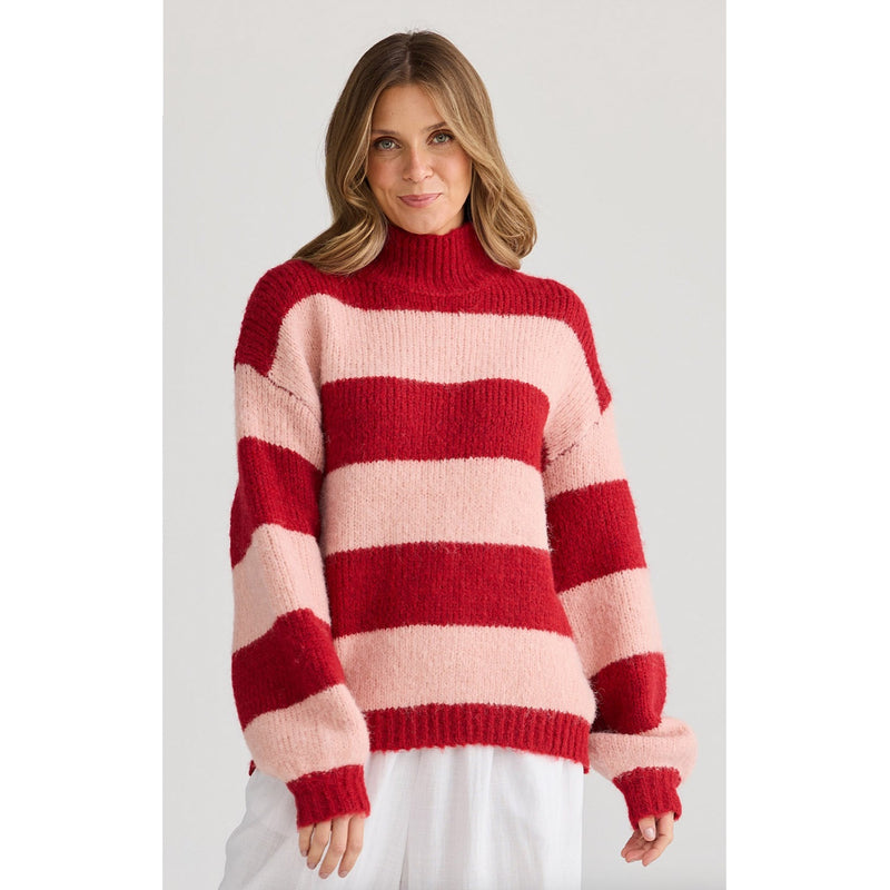 Knit Island - Red Stripe
