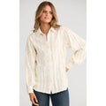 Top Flower Child Shirt - Ivory