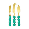 Cheese Knife Set Orb - Emerald