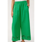 Pant Broderie Larissa - Green