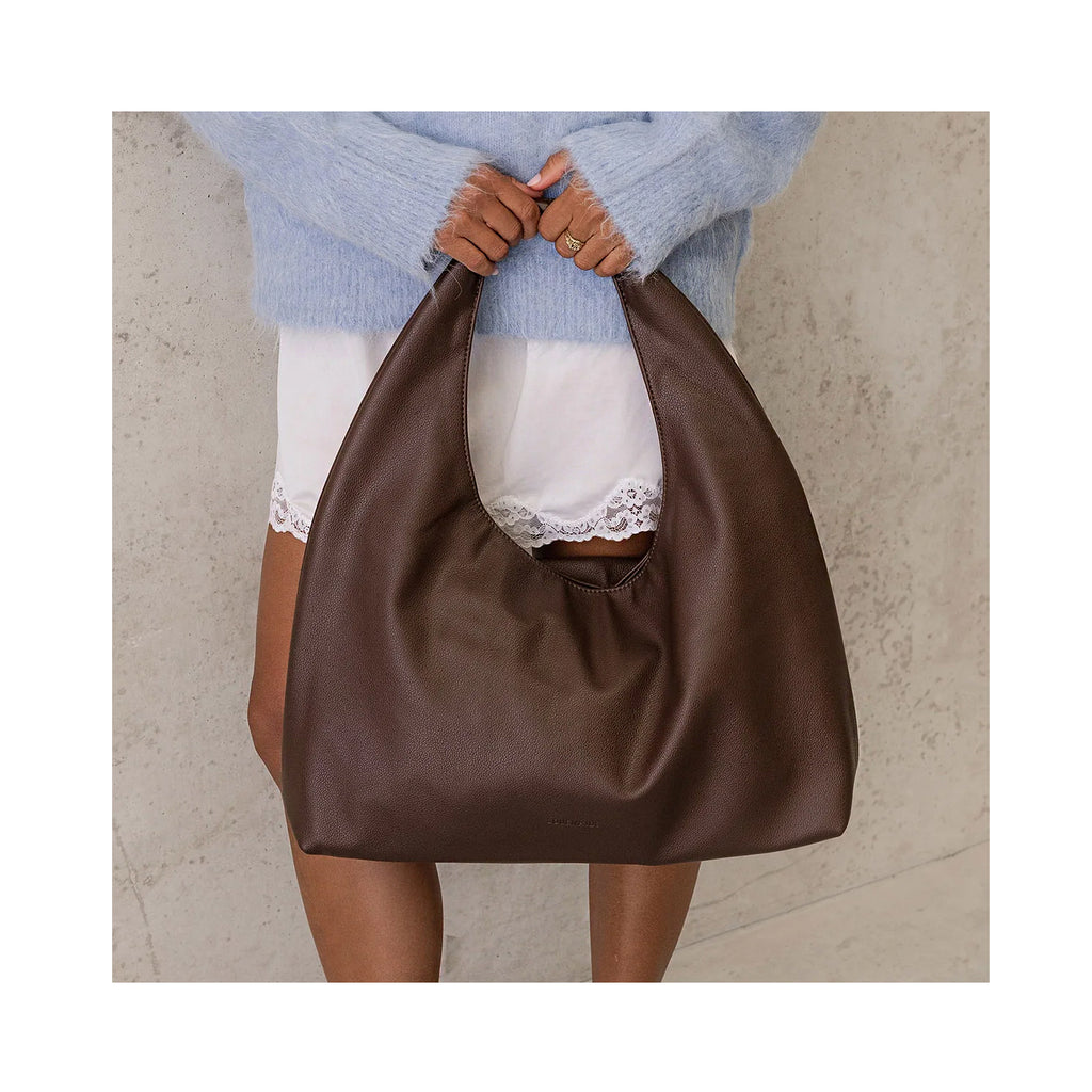 Monaco Shoulder Bag - Chocolate