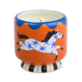 Candle 'A Dopo' Horse - Sienna Sunset