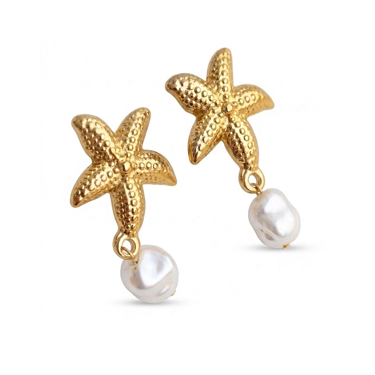 Earring Stud Gold - Seraphina
