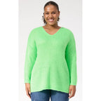 Jumper Lyon Relaxed OS - Lime