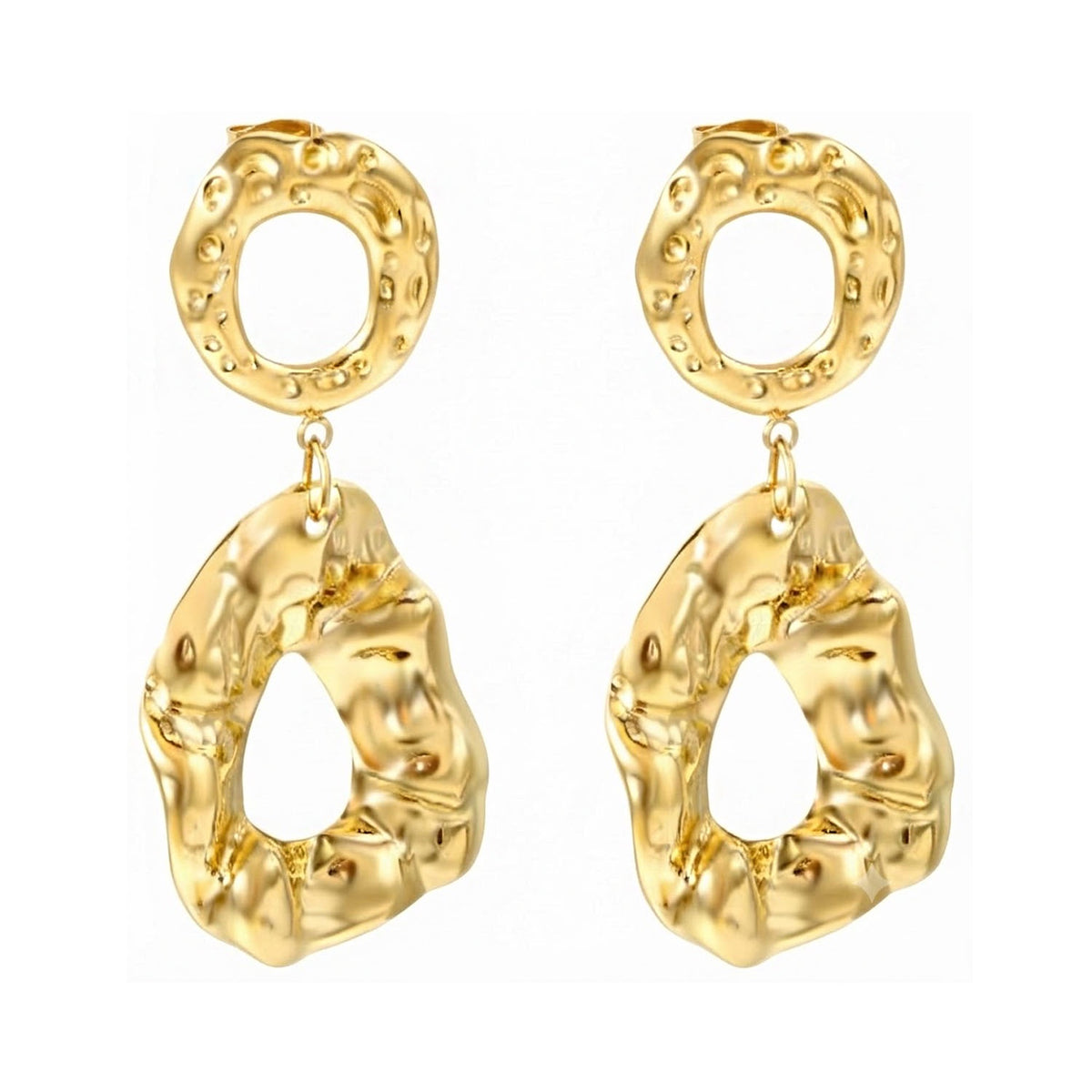 Earring Drop Gold - Linden