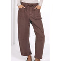Jeans Leo Barrel - Chocolate