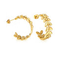 Earring Hoop Gold - Evie