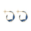 Coast Twist Hoop - Blue