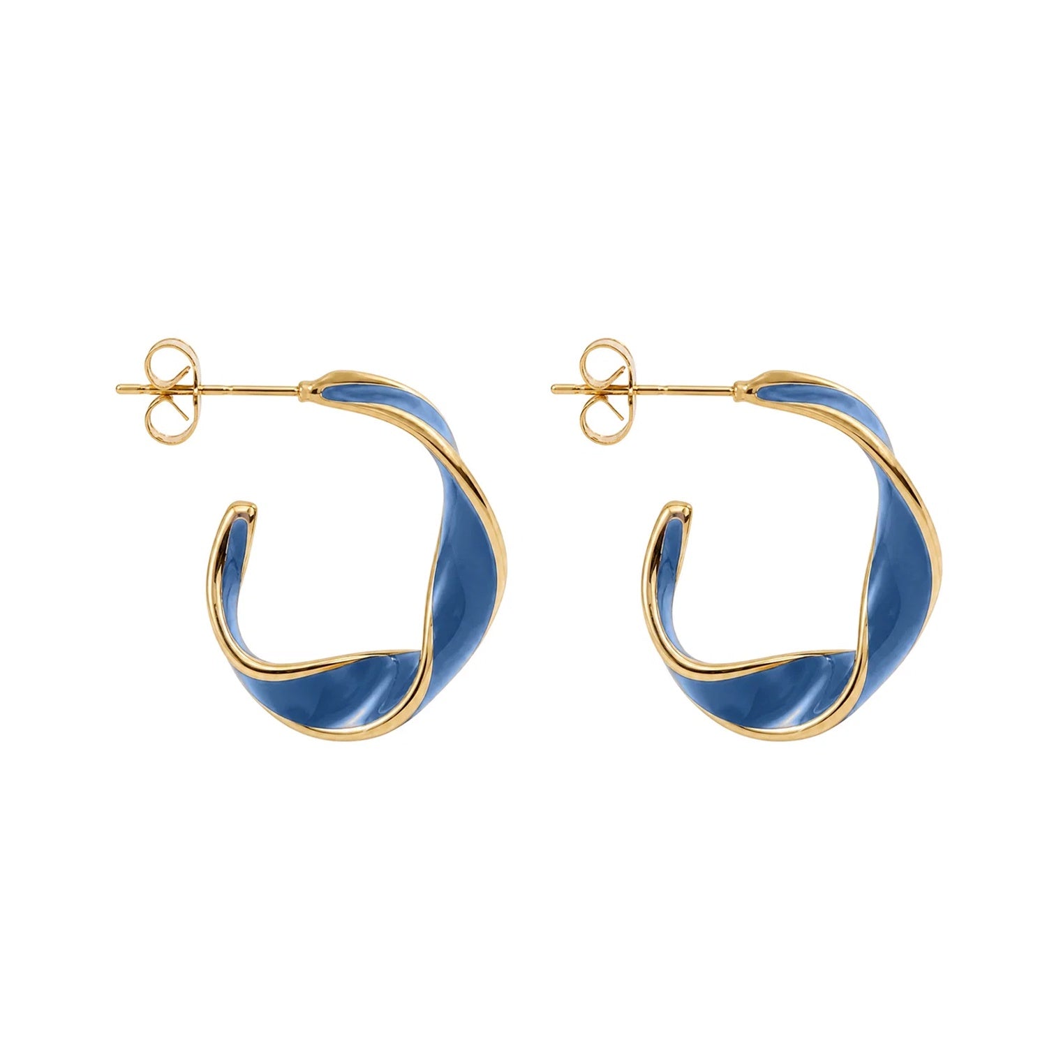 Coast Twist Hoop - Blue