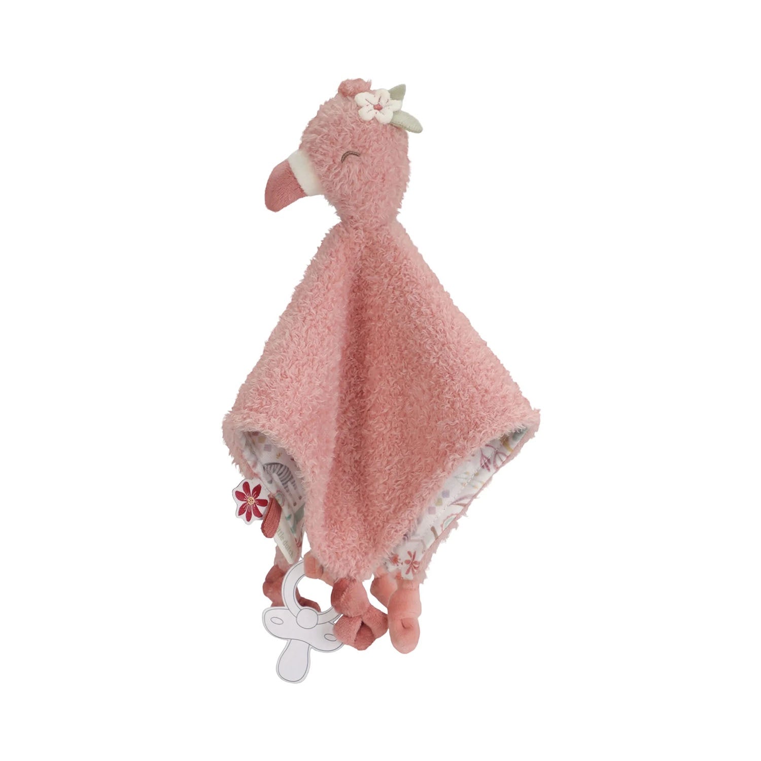 Cuddle Cloth Flamingo - Safari Friends