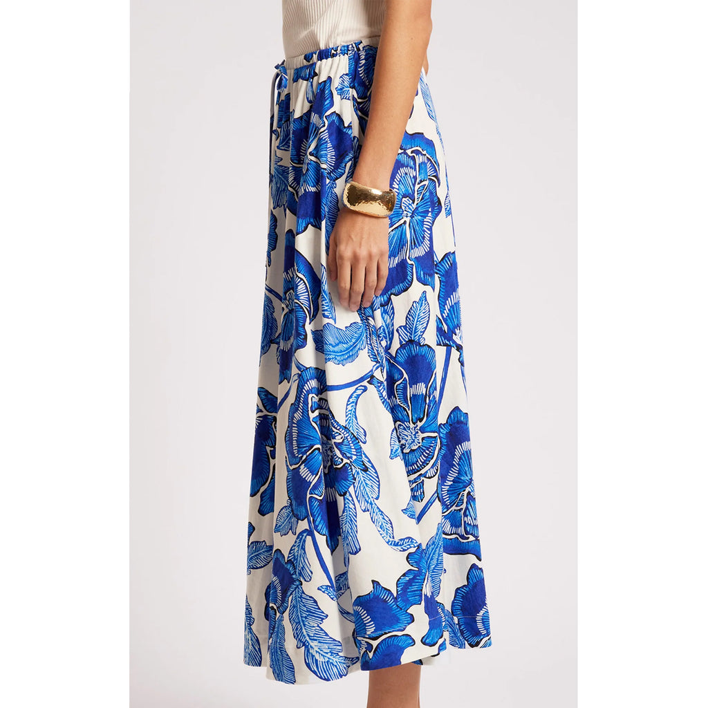 Skirt Gaia Maxi - Azure