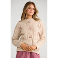 Knit Betty - Cream Floral