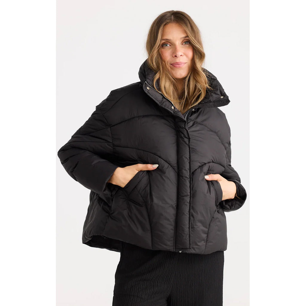 Jacket Zella Puffer - Black