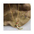 Necklace Lunar Lure Tourmaline Pendant
