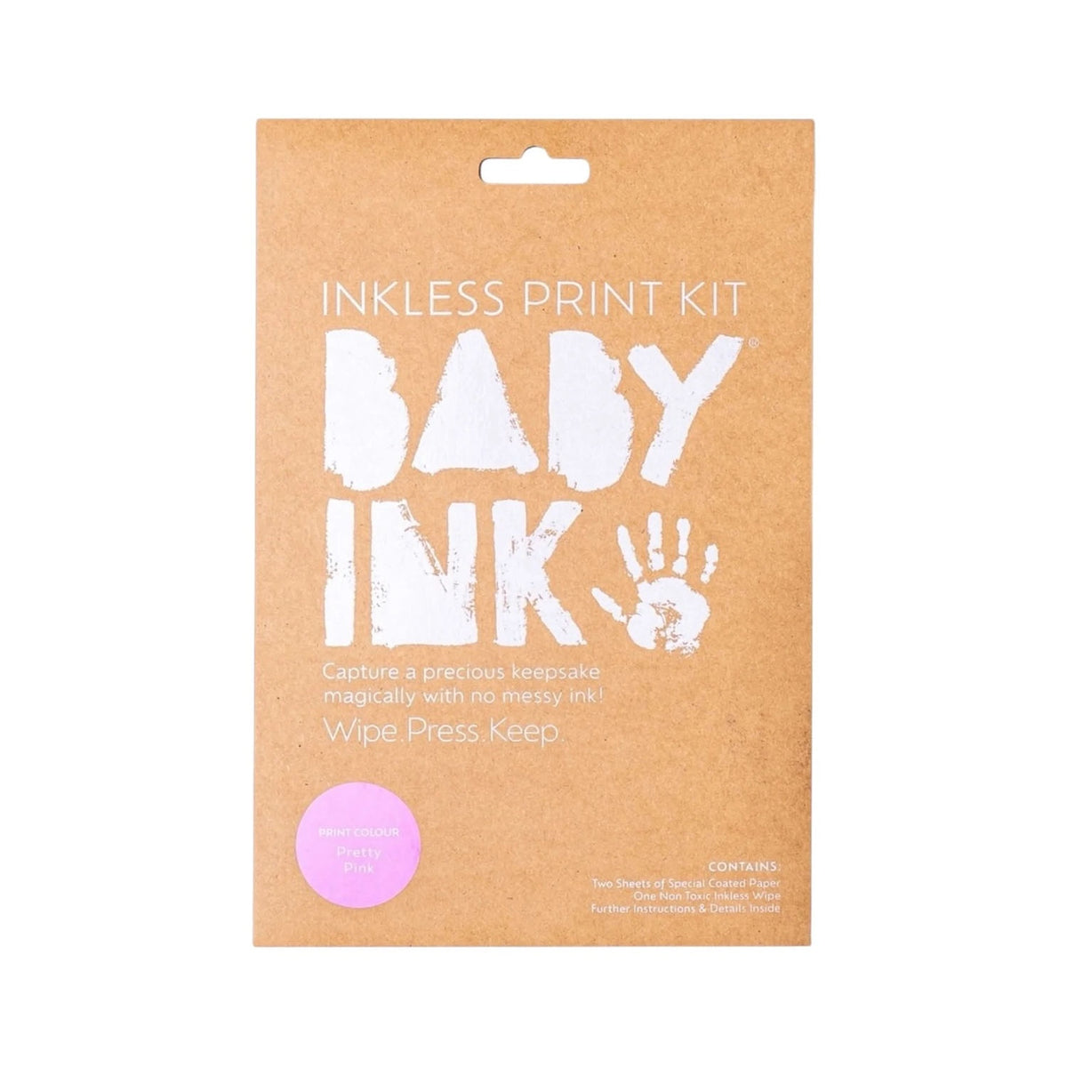 Inkless Print Kit - Baby Ink - Pretty Pink