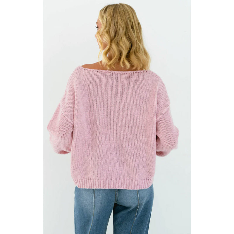 Knit Jumper Limoncello - Pink