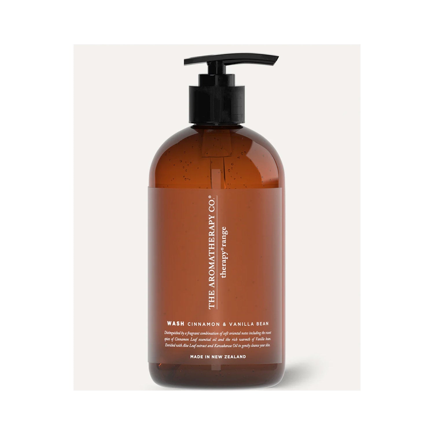 Hand & Body Wash Therapy 500ml - Cinnamon & Vanilla Bean