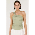 Top Amara One Shoulder - Sage