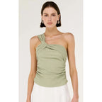 Top Amara One Shoulder - Sage