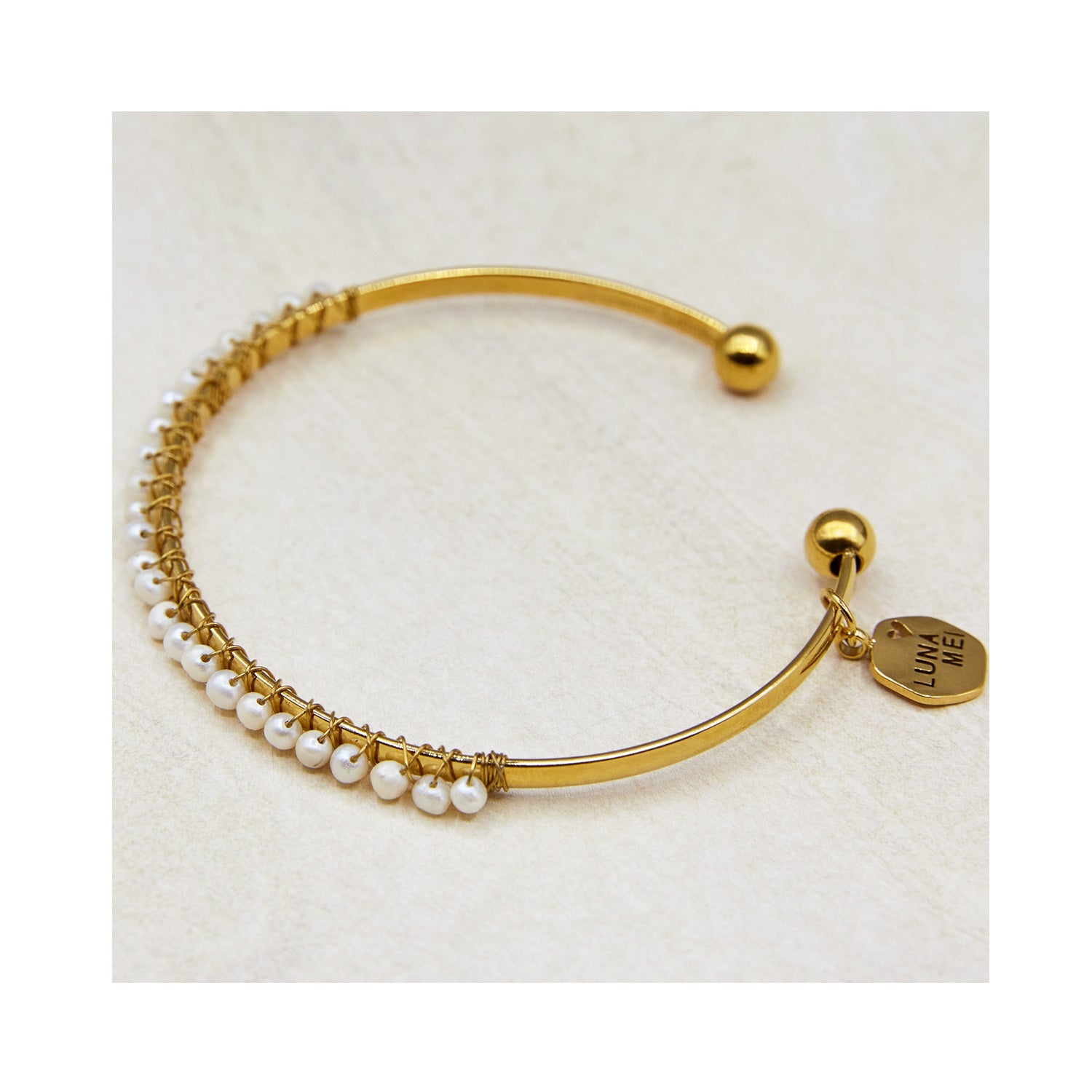 Cuff - Lune in gold