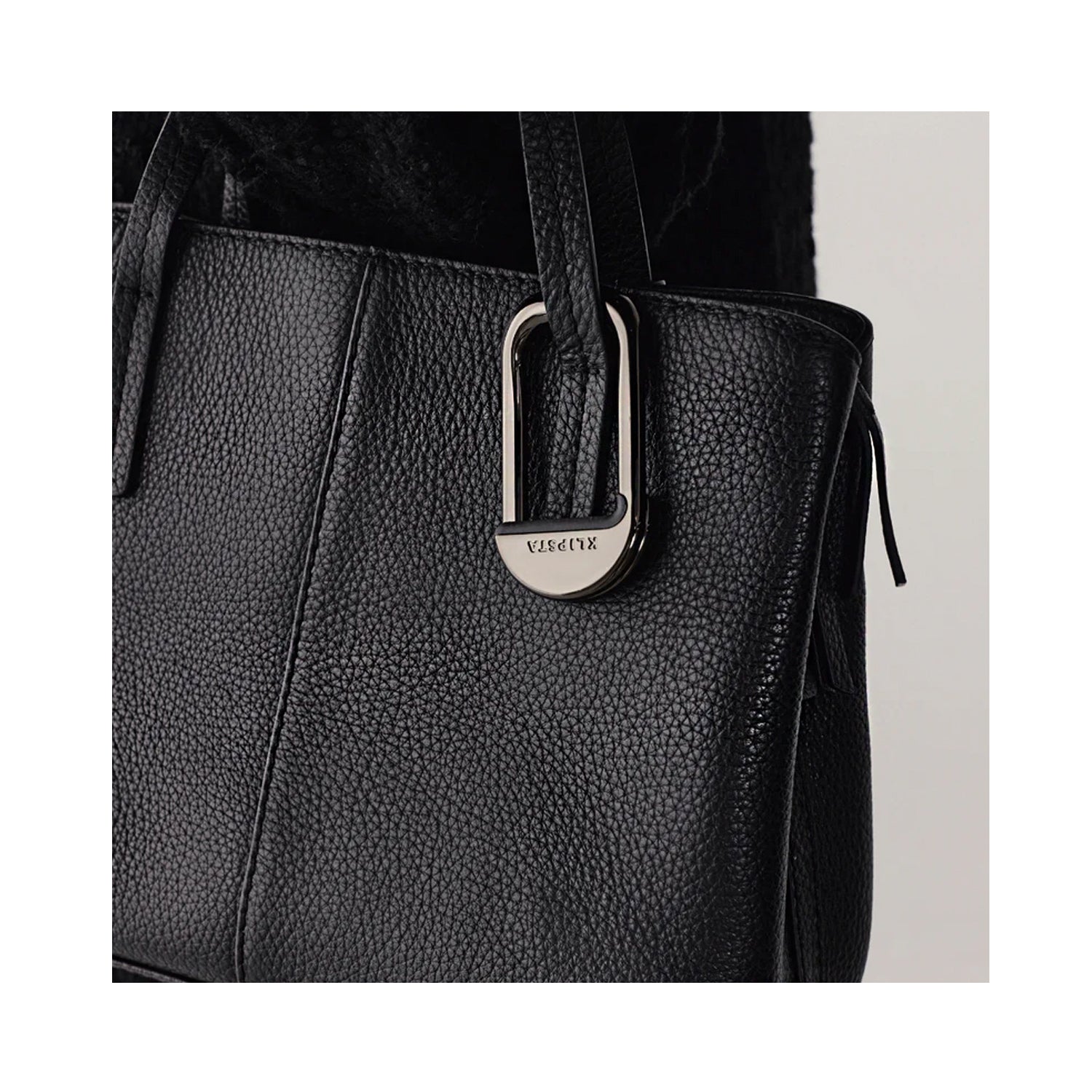 Flip Bag Hook - Chrome Black