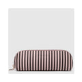 Makeup Bag Jayne Stripe - Pink Chocolate Stripe