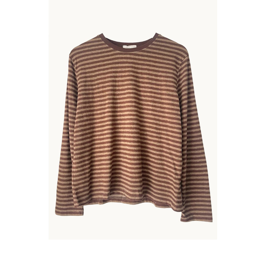 Top Athena Basic - Choc Stripe