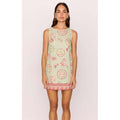 Dress Soleil Mini Shift - Mermaid Stripe