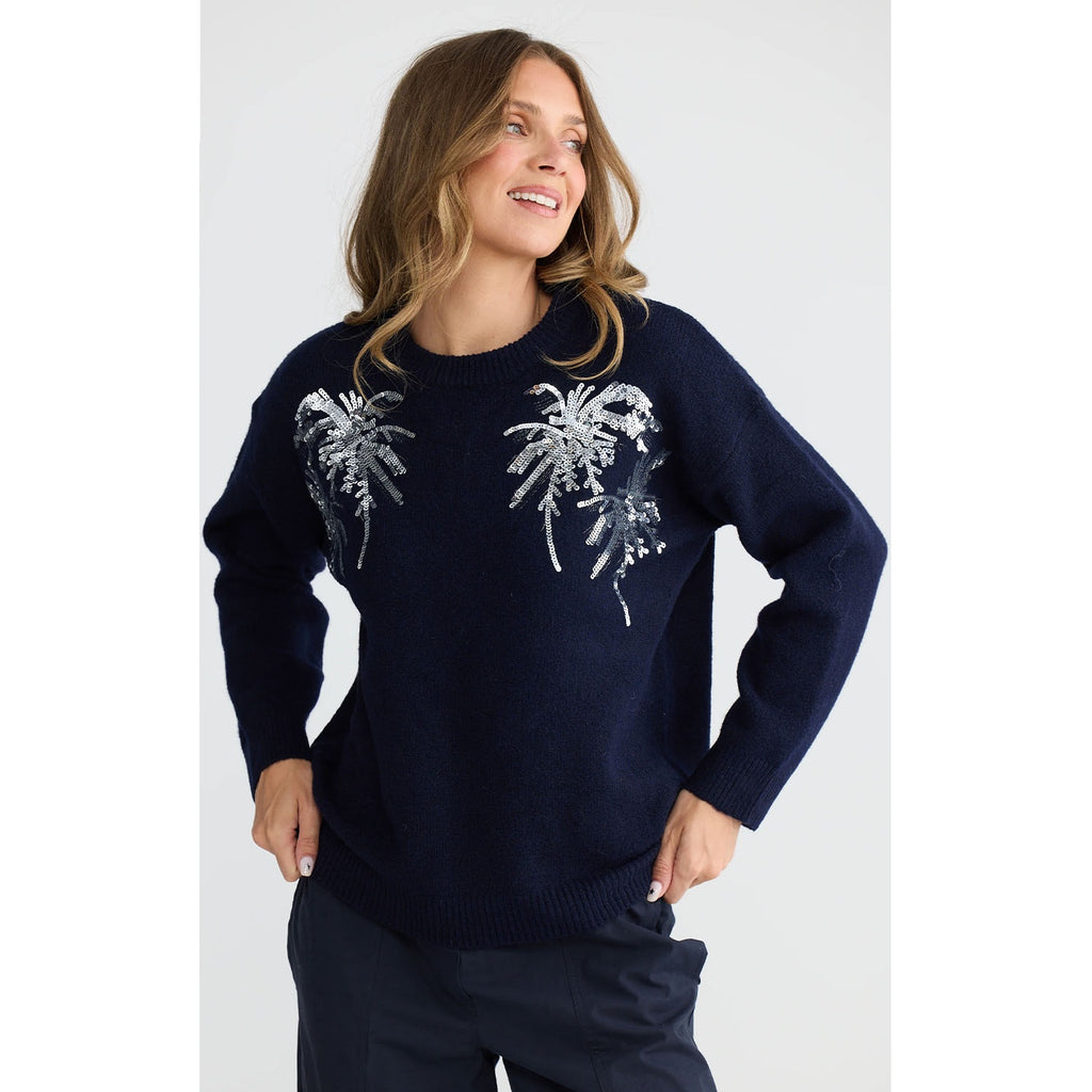 Knit Paradise - Navy