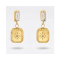Earring Drop Gold - Dahlia