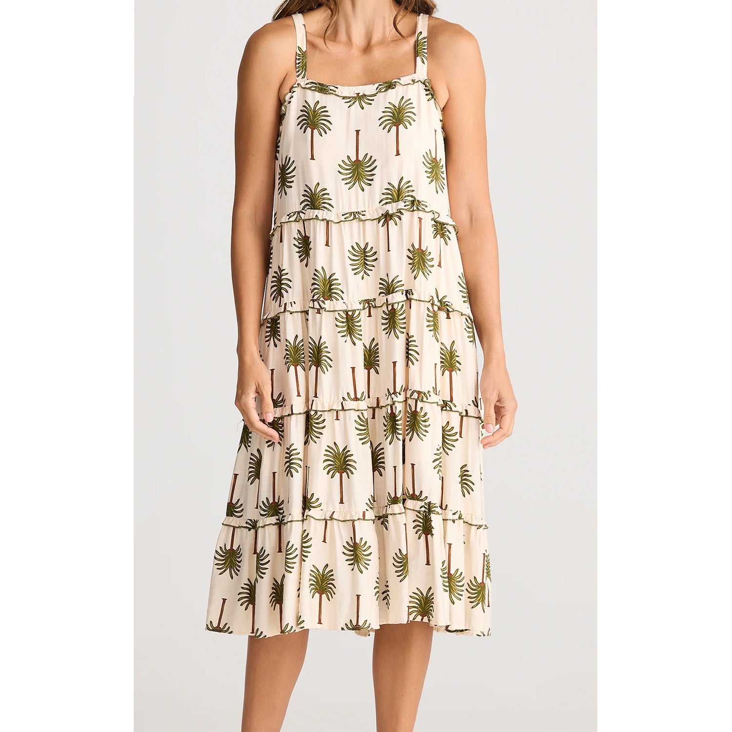 Dress Alita - Ivory Palm