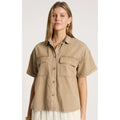 Top Bodhi Denim Shirt - Fawn