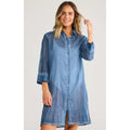 Shirt Dress Lilo - Navy