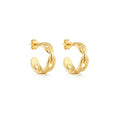 Earring C-Hoop Gold - Isolde