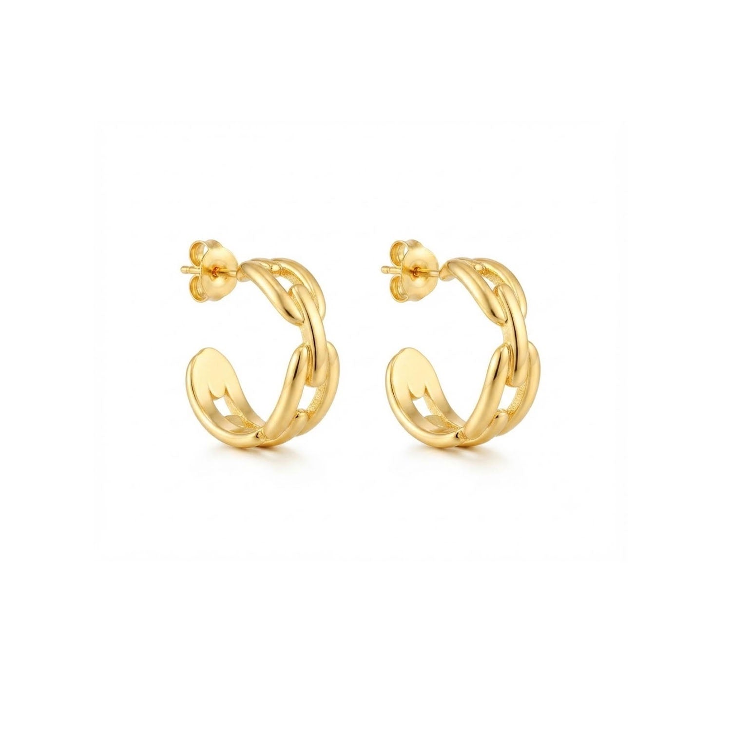 Earring C-Hoop Gold - Isolde