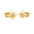 Earring Stud Gold - Juniper