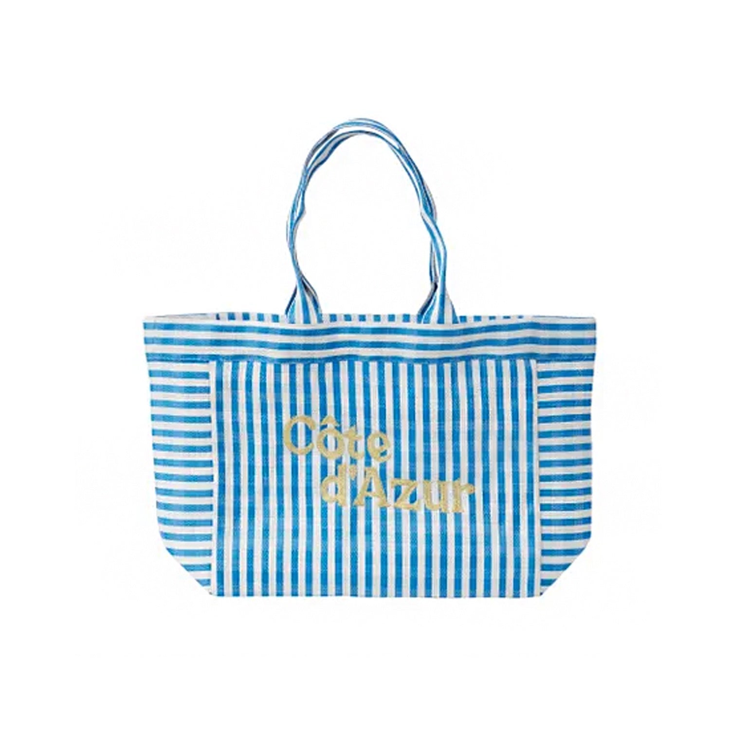 Tote D'Azur Recycled Large - Blue (56x16x34cm)