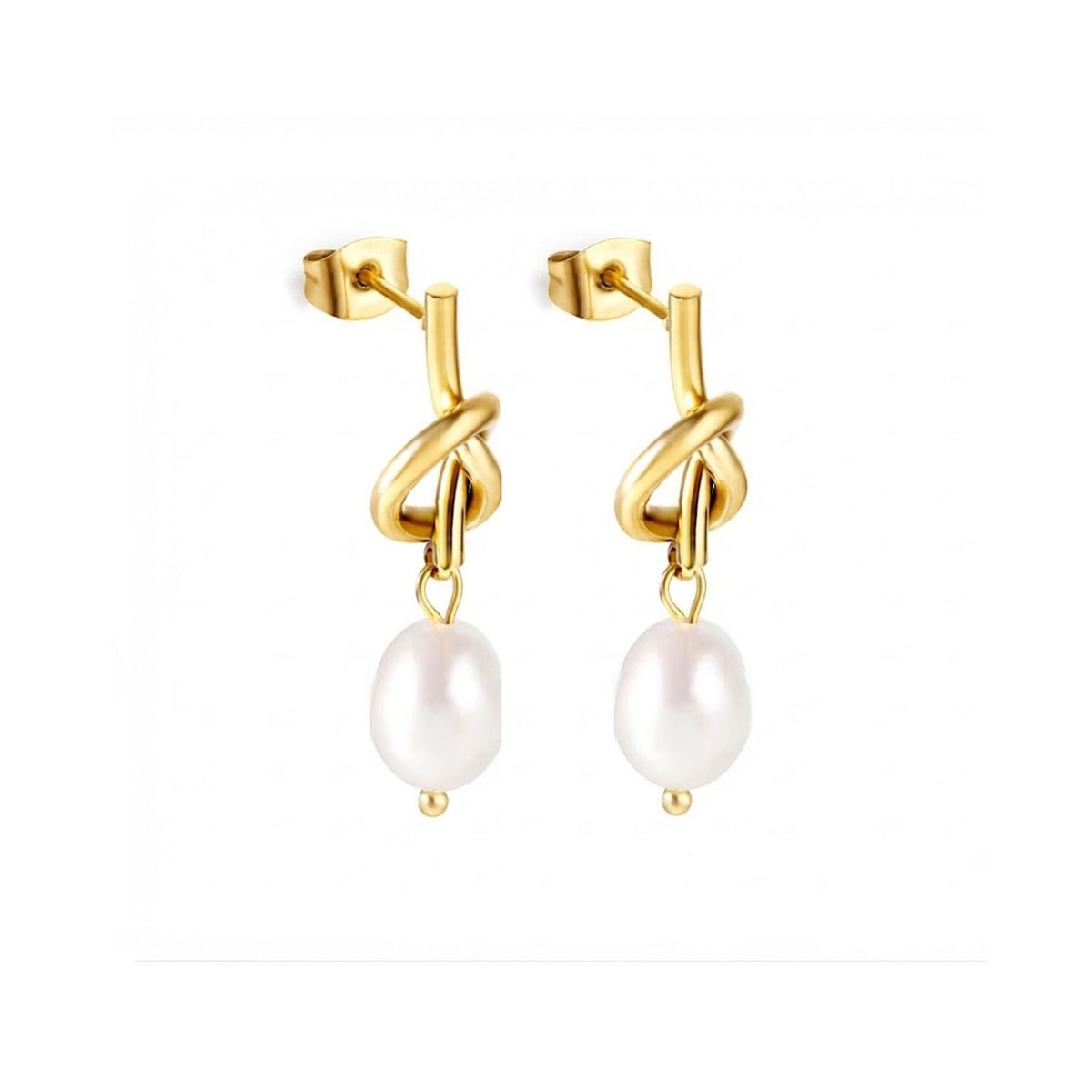 Earring Drop Gold - Alina