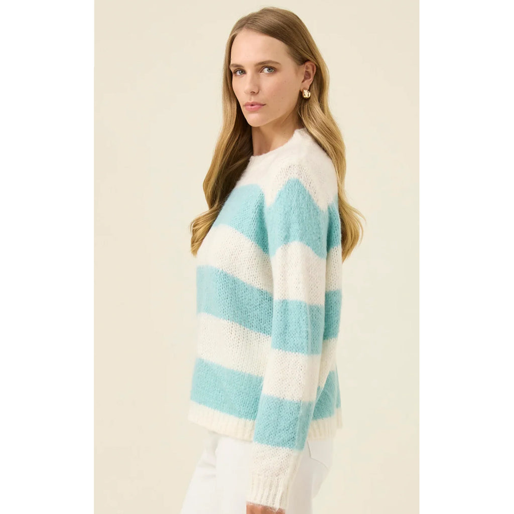 Jumper Pallas Stripe - Ice Blue