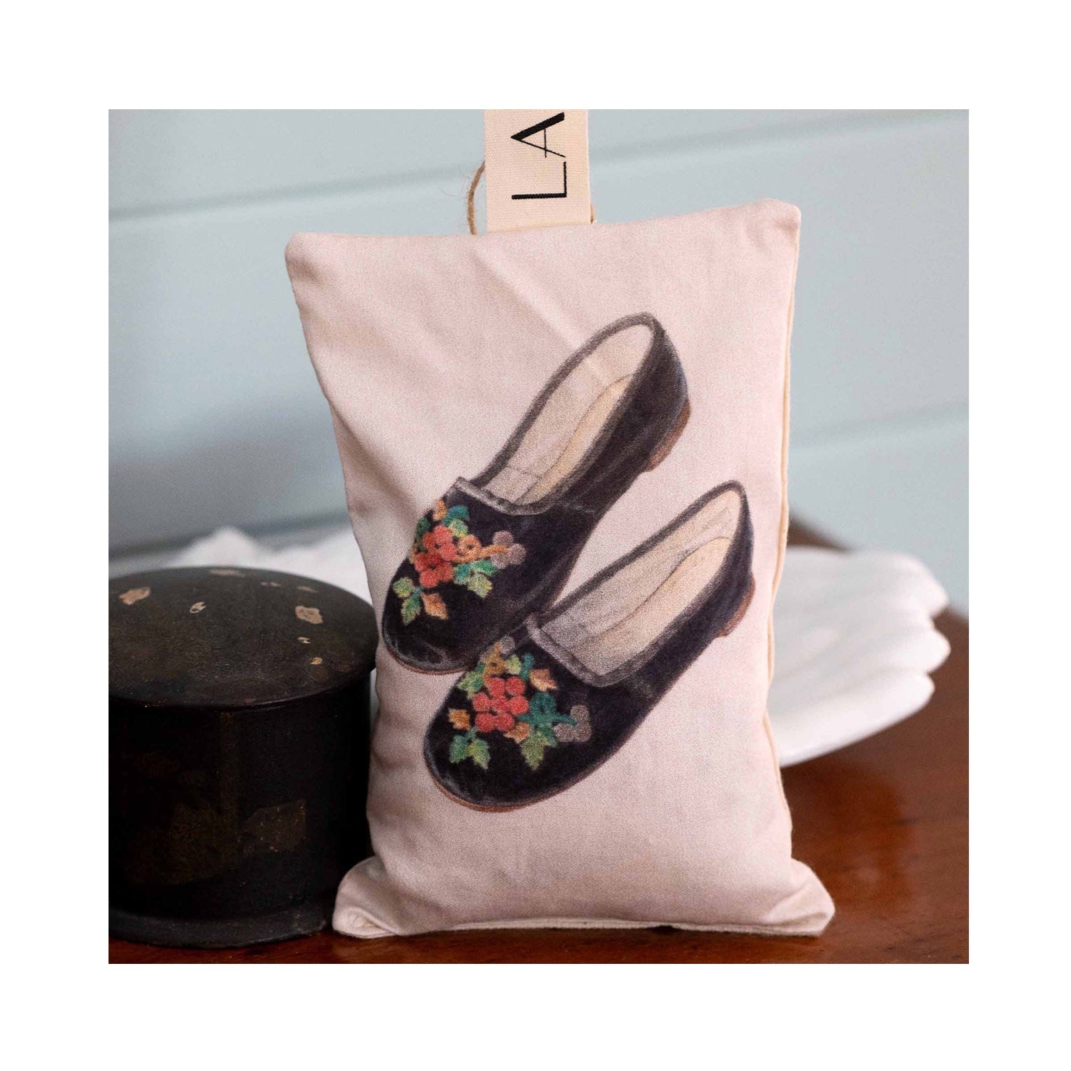 Scented Sachet - Embroidered Slippers