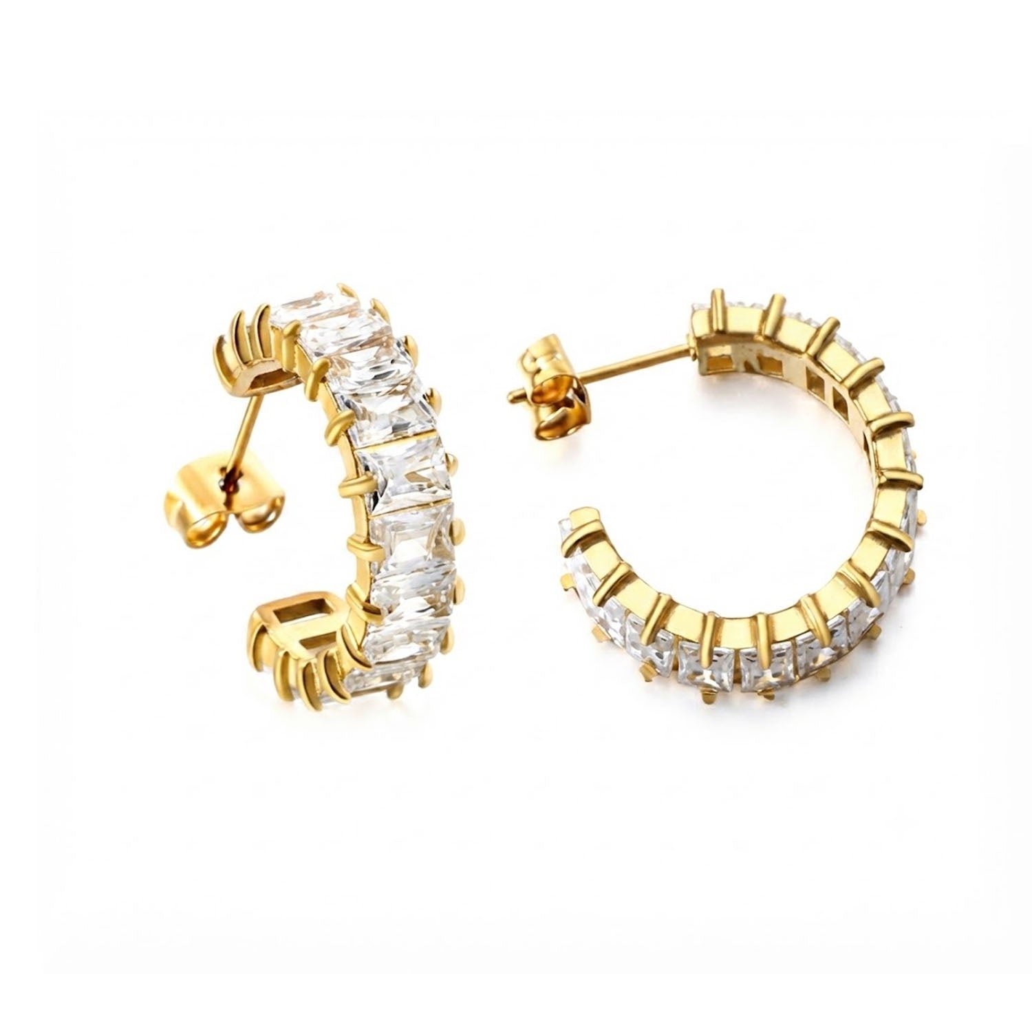 Earring Hoop Gold - Zara