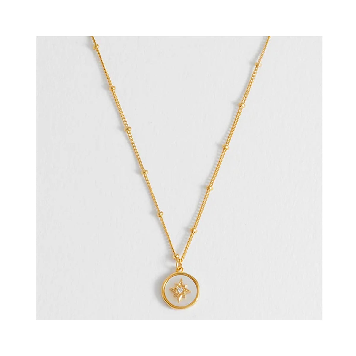 Necklace North Star Coin