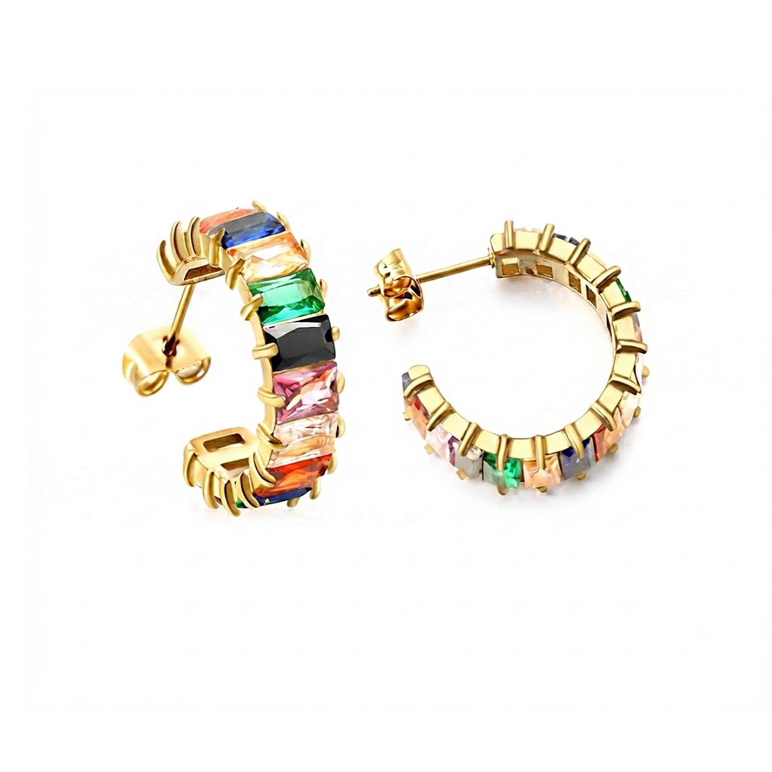Earring Hoop Gold - Elara