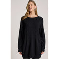 Top Samira Relaxed Knit ONE SIZE - Black